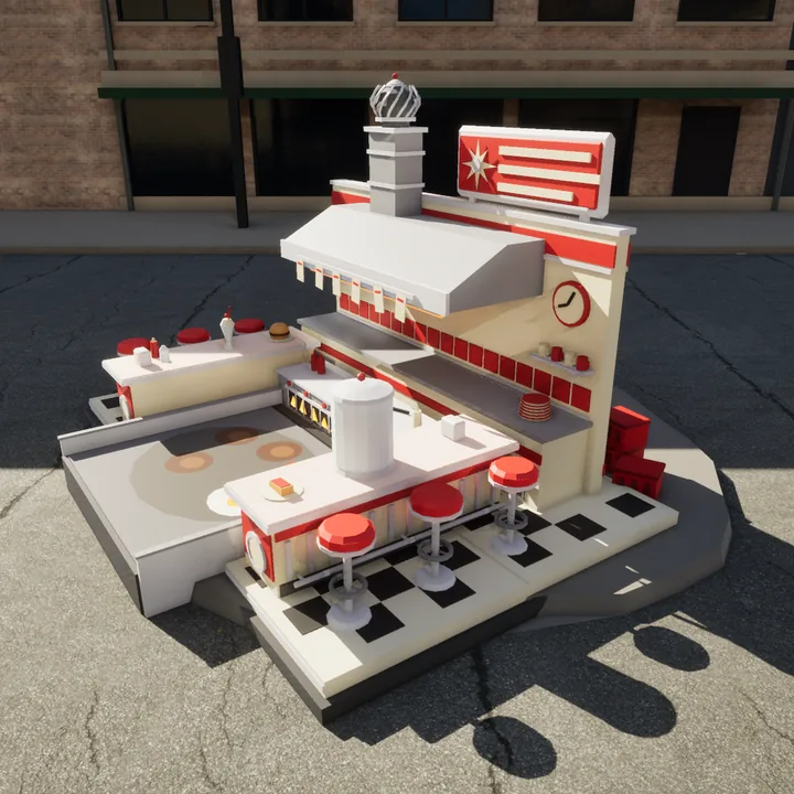 Diner griddle furnace